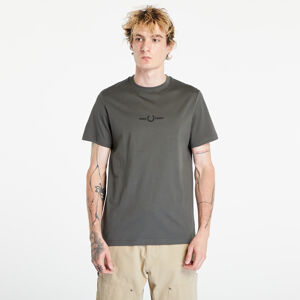 FRED PERRY Embroidered T-Shirt Field Green