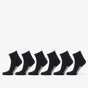 Urban Classics High Sneaker Socks 6-Pack Black