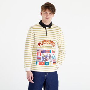 PLEASURES Championship Rugby Long Sleeve Creamy