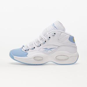 Reebok Question Mid Soft White/ Flux Blue/ Toxic Yellow