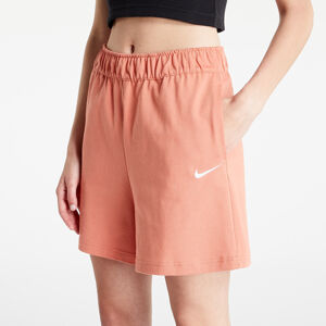 Nike Women's Jersey Shorts Madder Root/ White