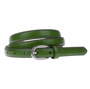 Cintura Cocco (2,4 cm) Farba opasku: zelená