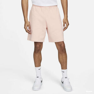 Nike NRG Solo Swoosh Fleece Shorts Bleached Coral/ White