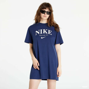 Nike Sportswear Short-Sleeve Graphic Dress Blue