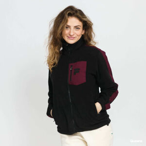 Fila Women Rina Fleece Jacket Black/ Purple