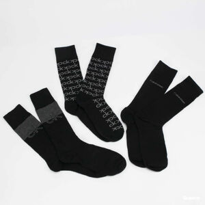 Calvin Klein Mens 3Pack Giftbox Socks Black