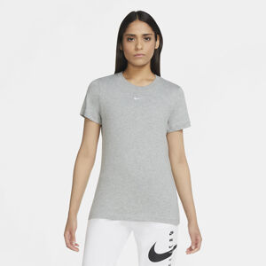 Nike Women's T-Shirt Dk Grey Heather/ White