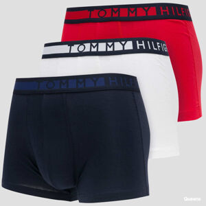 Tommy Hilfiger 3Pack Cotton Trunk C/O Navy/ Red/ White