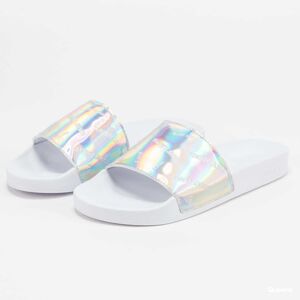 TOMMY JEANS Iridescent Pool Slide white