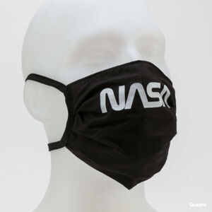 Urban Classics NASA Face Mask 2-Pack Black