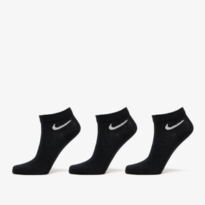 Nike Everyday Lightweight Training Ankle Socks 3-Pack Black/ White