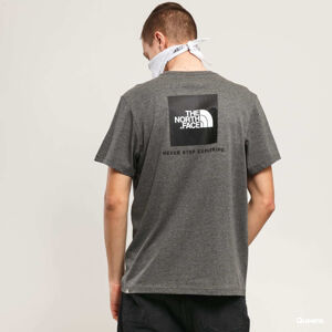 The North Face M SS Red Box Tee Grey