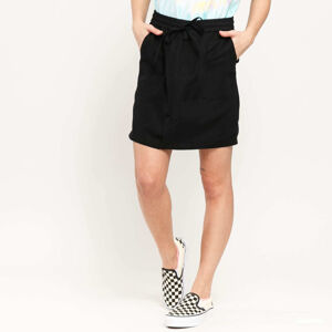 Urban Classics Ladies Viscose Twill Skirt Black