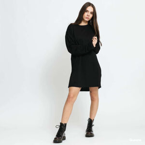 Urban Classics Ladies Modal Terry Crew Dress Black