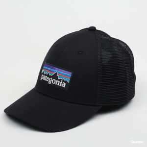 Patagonia P6 Logo LoPro Trucker Hat Black