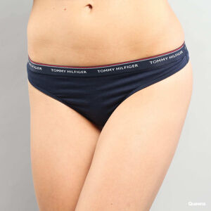 Tommy Hilfiger 3 Pack Thong C/O navy