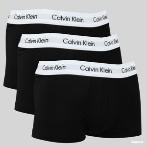 Calvin Klein 3 Pack Low Rise Trunks C/O černé