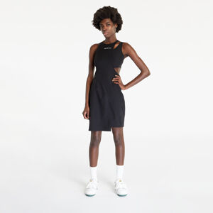 CALVIN KLEIN JEANS Wrapping Cut Out Dress Black