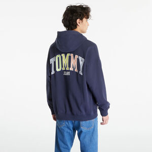 TOMMY JEANS Oversized College Hoodie Twilight Navy