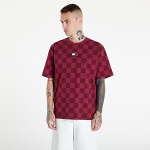 TOMMY JEANS Tjm Skater Checkerboard Deep Rouge