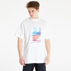 CALVIN KLEIN JEANS Motion Floral Graphic S/S T-Shirt White