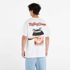PLEASURES Rolling Stone T-Shirt White