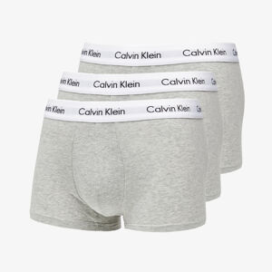 Calvin Klein Low Rise Trunks 3 Pack Grey