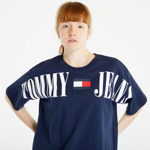 TOMMY JEANS Oversized Archive 1 T-Shirt Twilight Navy