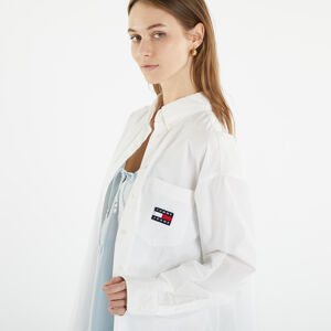 TOMMY JEANS Super Oversized Shirt White