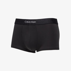 Calvin Klein Embossed Icon Microfiber Low Rise Trunk Black