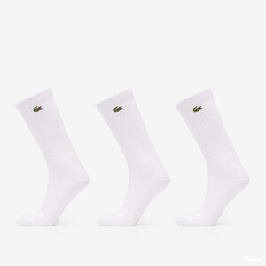 LACOSTE Socks 3-Pack White