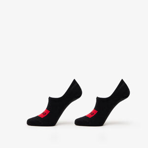 Hugo Boss Low Cut Label Socks Cc 2-Pack Black