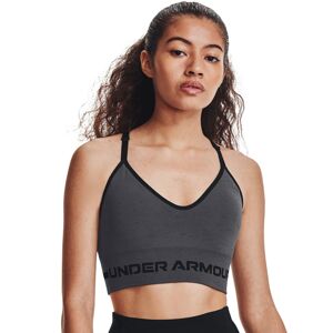 Under Armour Seamless Low Long Htr Bra Pitch Gray