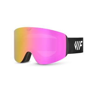 Lyžiarske a snowboardové okuliare VIF SKI & SNB Black x Pink