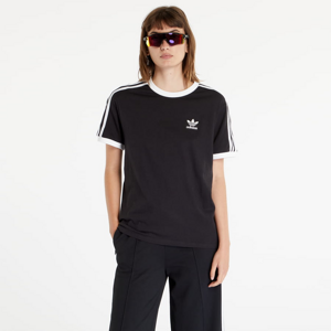 Dámske tričko adidas Originals 3 Stripes Short Sleeve Tee Black