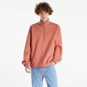 Mikina adidas Originals Adicolor Contempo Half-Zip Crew Sweatshirt Brown