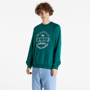 Mikina adidas Originals Club Sweater Zelená