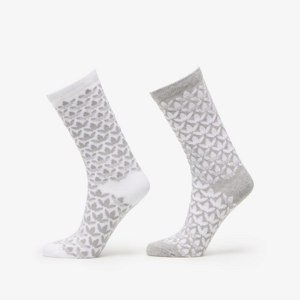 Ponožky adidas Originals Monogram Crew Sock 2-Pack biele