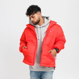 Pánska zimná bunda adidas Originals Padded Stand-Up Collar Puffer Jacket červená