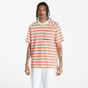 Tričko s krátkym rukávom adidas Originals Stripet Pocket T-shirt krémové/oranžové