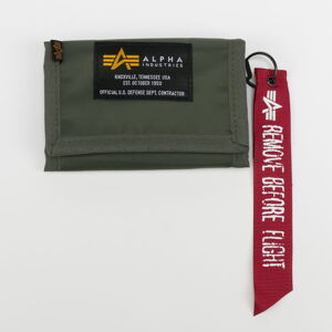 Peňaženka Alpha Industries Crew Wallet tmavo olivová
