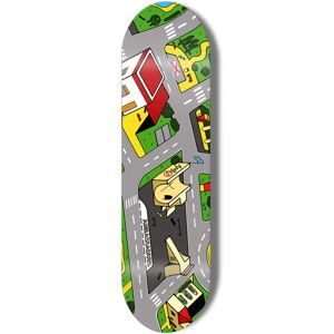 Skateboard Ambassadors PLAYMAT '22 šedý/zelený/žltý
