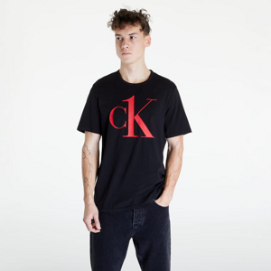 Tričko s krátkym rukávom Calvin Klein Ck1 Graphic Tees S/S Crew Neck Black/ Exact Logo