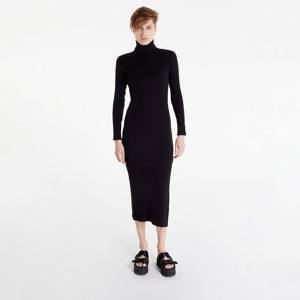 Šaty CALVIN KLEIN JEANS Calvin Klein Jeans Logo Tape Roll Neck Dress