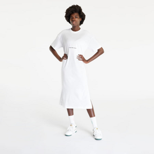 Šaty CALVIN KLEIN JEANS Institutional Long T-Shirt Dress optic white