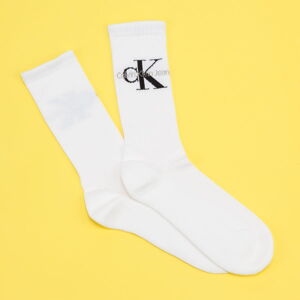 Ponožky CALVIN KLEIN JEANS Mens Crew Socks biele