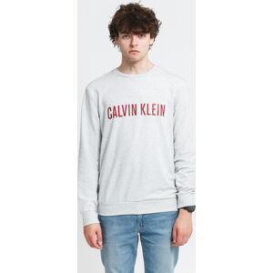 Mikina Calvin Klein LS Sweatshirt šedá