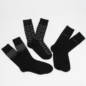 Ponožky Calvin Klein Mens 3Pack Giftbox Socks čierne
