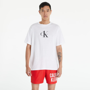 Tričko s krátkym rukávom Calvin Klein Organic Cotton Beach T-shirt CK One White