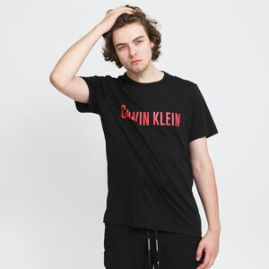 Tričko s krátkym rukávom Calvin Klein SS Crew Neck Tee čierne